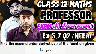 Class 12 Maths Exercise 57 Question 2 ncert solutions Continuity and Differentiability Chapter 57 [upl. by Ehcrop]