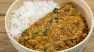 Easy Lentil Dal Recipe  Indian Dahl  Daal [upl. by Russell55]