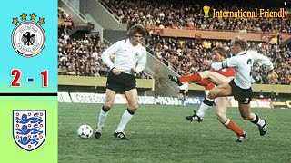 1978 West Germany vs England 2 1  Highlights best International Friendly [upl. by Nytsirhc614]