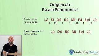 O que é a Escala Pentatonica  GuitarPlayOnlinecombr [upl. by Robillard]