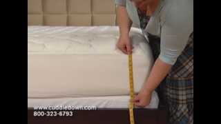 How To Measure Your Bed For A Fitted Sheet [upl. by Suivatnod]