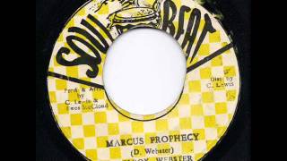 Delroy Webster  Marcus Prophecy  Soul Beat JA [upl. by Einttirb]