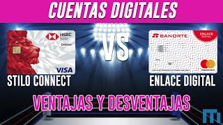 🔥HSBC STILO CONNECT vs BANORTE ENLACE DIGITAL🔥cuentas bancarias para jovenes estudiantes  MIXBITS [upl. by Jerad]