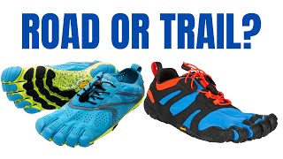 Vibram Five Fingers VTrail or VRun Which Is Best [upl. by Rehpinej]