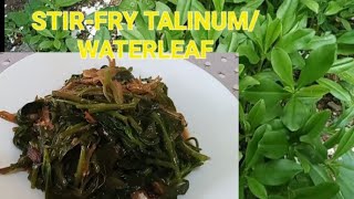 WATERLEAF Recipe talinum [upl. by Iphigeniah]