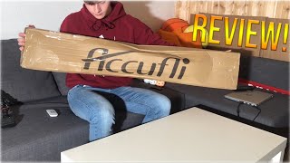 ACCUFLI floorball review  Xoro stick  Tobias Vermund stick review 1 [upl. by Annaj]