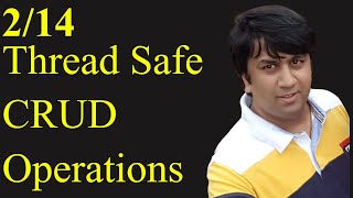 214  Implement Thread Safe CRUD Operations  Posix Multithreading  CC  Udemy Courses [upl. by Tran]