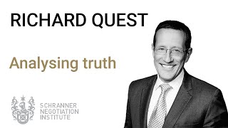 Richard Quest  Analysing truth [upl. by Limbert]