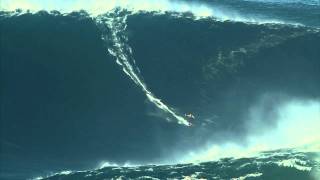 Garrett McNamara Record Breaking 90 foot wave [upl. by Crescin]