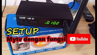 Setup Mytv Dengan Fungsi Youtube Berbaloi Dengan Harga Bawah RM50 [upl. by Eladnwahs866]