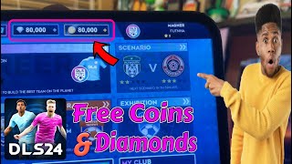 DLS 24 hack coins gems amp all player max DLS 24 mod apk iosandroid [upl. by Heyman73]