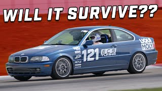 240k Mile E46 Hits the Track for the FIRST TIME  RACEWAGEN [upl. by Stearn]