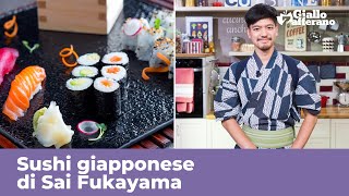 SUSHI FATTO IN CASA  Ricetta ORIGINALE GIAPPONESE di Sai Fukayama [upl. by Anwahs]