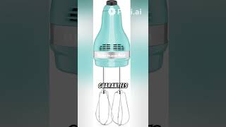 KitchenAid 5 Ultra Power Speed Hand Mixer  KHM512 Aqua SkyDiscover Nature [upl. by Marsden263]