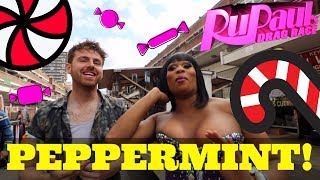 RuPauls Drag Race Peppermint OUTRAGES Londons East End [upl. by Atnoid]