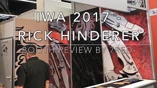 IWA 2017  Rick Hinderer Booth New XM Slippy [upl. by Amadis377]