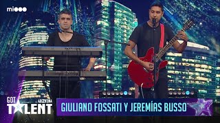 Giuliano Fossati y Jeremías Busso  Músicos  Audiciones  Got Talent Argentina 2023 [upl. by Stone]