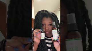 Products I use to help promote hair growth amp Thickness short beautycare [upl. by Ateiluj]