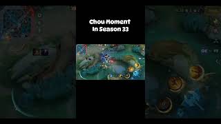 Chou Moment Season 33mobilelegends [upl. by Eisset]