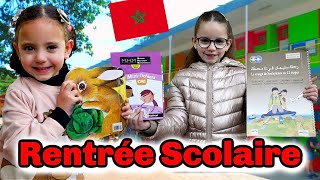 VLOG  RENTREE SCOLAIRE au MAROC  Lécole est TROP BIEN [upl. by Nnylamme]