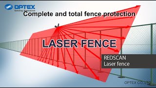 OPTEX  REDSCAN  Laser Fence [upl. by Hoyt]