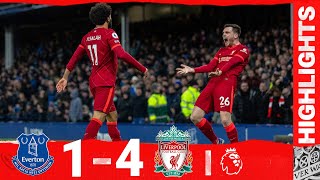 Highlights Everton 14 Liverpool  Reds ruthless in derby win at Goodison [upl. by Melantha]