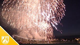 Das Feuerwerk zum JapanTag 2019 in Düsseldorf in voller Länge [upl. by Swanson]