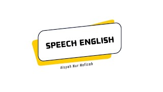 SPEECHSDN SEMANAN 12 PAGIAISYAH NUR HAFIZAHKALIDERESKKG BAHASA INGGRIS SD KALIDERES [upl. by Dripps]