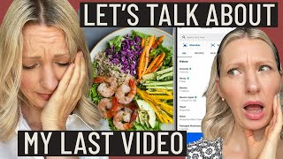 I Took My Calorie Counting Video Down… Let Me Explain [upl. by Williamson]