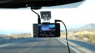 Lane Departure Warning System LDWS in THINKWARE Dash Cam [upl. by Aisiat]