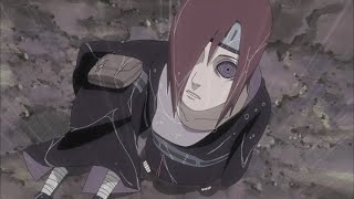 Naruto Shippuden  The Death Of Yahiko Pain Is Born [upl. by Llenaj]