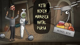 Kegiatan Hantu di Bulan Puasa  Kompilasi HORORKOMEDI Kartun Lucu Animasi Lucu [upl. by Crispas]