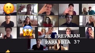 Elenco de BIA hace videollamada en secreto para grabar Disney Bia 3😱 Exclusivo [upl. by Koby309]