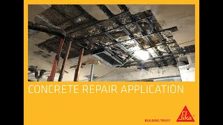 Concrete Repair Application [upl. by Emmery284]