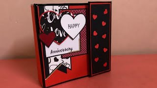 diy scrapbook for beginners  handmade scrapbook ideas  anniversary scrapbook [upl. by Anaicilef]