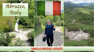 Abruzzo Bridge Rebuild Update  We Bought a House is Abruzzo Italy [upl. by Htrow]