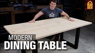 Simple amp STRONG Joinery  Not Rustic Farmhouse Style Table amp Bench [upl. by Gifford]