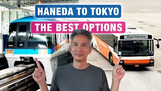 Haneda Airport to Tokyo Are Trains Really the Best Option vs Bus Taxi [upl. by Fredrika]