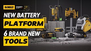 BRAND NEW DEWALT POWERSHIFT  6 new tools unveiled at World of Concrete 2024 [upl. by Marek]