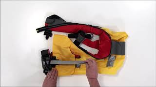 Crewsaver CrewFit 165N Sport  How to Repack [upl. by Hekking]