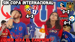 Cobresal vs U de Chile 43  Colo Colo vs Unión Española 02  Goles y Resumen Completo  Reacción [upl. by Darnok218]