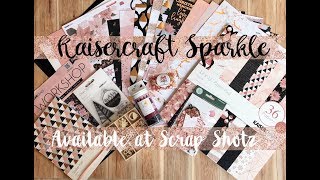 A Closeup Look  Kaisercraft Sparkle Collection [upl. by Kariotta]