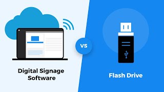 Digital signage vs USB stick [upl. by Twedy]