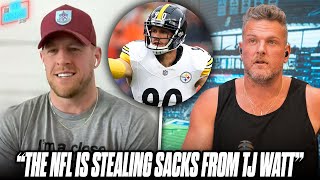 JJ Watt Says Demeco Ryans Deserves Coach Of The Year NFL Taking Away Sacks From TJ Watt [upl. by Soloman]