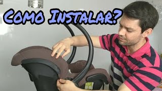 Bebê Conforto Maxi Cosi Mico Como Instalar [upl. by Animrac]