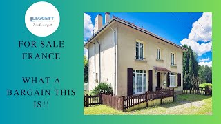 Renovated 4 bed village house for sale in France with Leggett ImmobilierBargain [upl. by Buffum709]