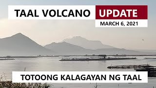 TAAL VOLCANO UPDATE MARCH 6 2021 [upl. by Amabil]