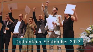 Diplomfeier der Kalaidos Fachhochschule im September 2023 [upl. by Yesnek226]