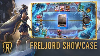 Freljord Region Showcase  Gameplay  Legends of Runeterra [upl. by Aleris]