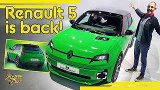 The Renault 5 is the most exciting new car of 2024  First Look detailed review [upl. by Aicirtan]